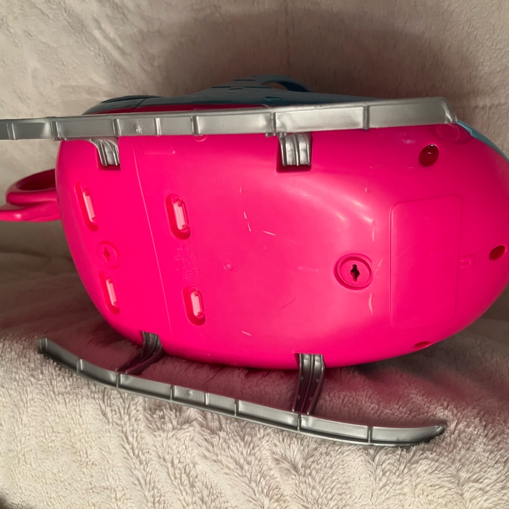 💕 Mattel Barbie Dreamhouse Adventures Pink & Blue Helicopter - Picture 16 of 16